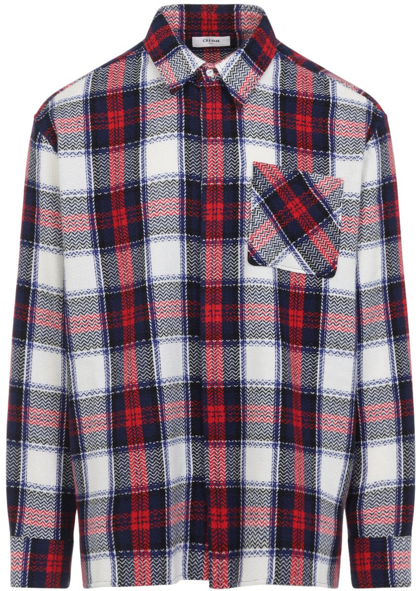 Celine Cashmere Overshirt Divers