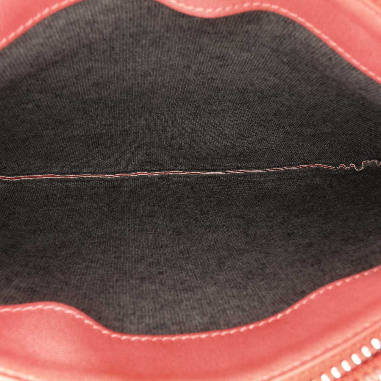 Celine Small Lambskin Trio Crossbody Roze