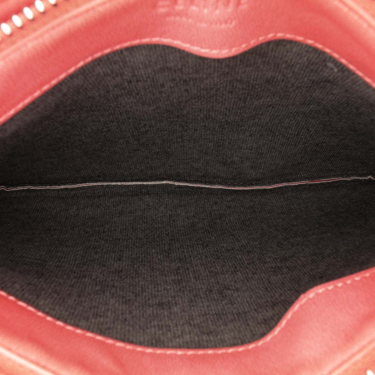 Celine Small Lambskin Trio Crossbody Roze