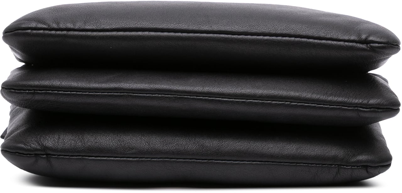 Celine Small Lambskin Trio Crossbody Zwart