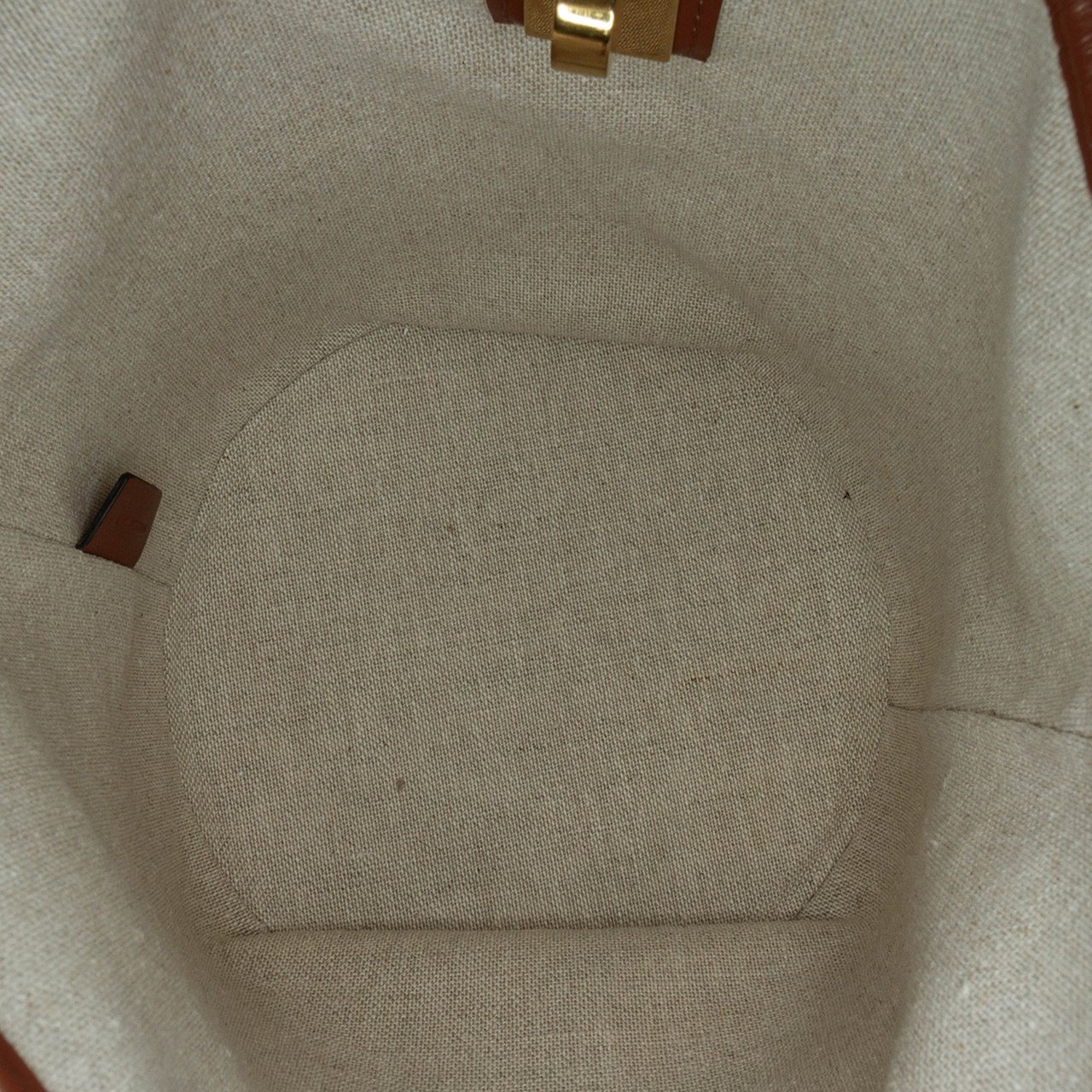 Celine Shearling Bucket 16 Bruin