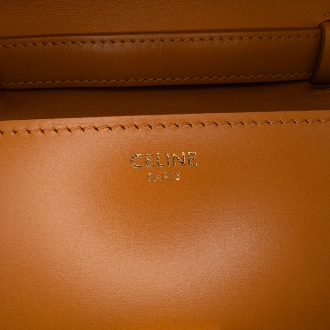Celine Teen Calfskin Classic Box Oranje