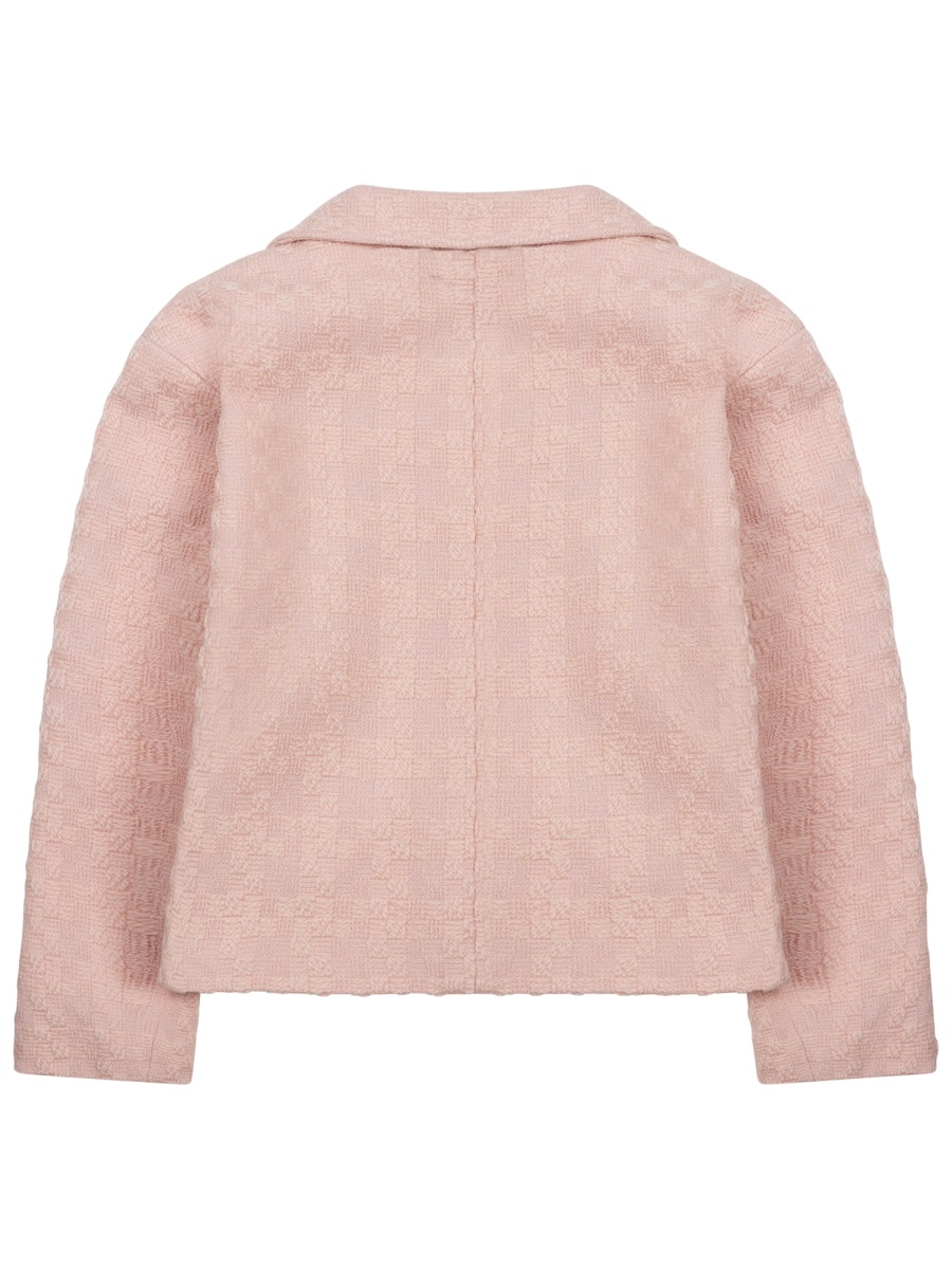 Celine Textured Cropped Wool-Blend Blazer Roze