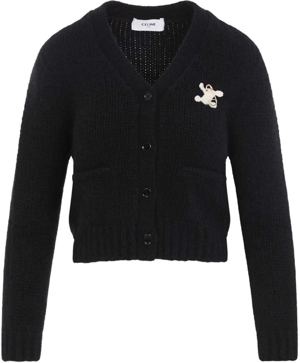 Celine Cashmere And Silk Cardigan Divers