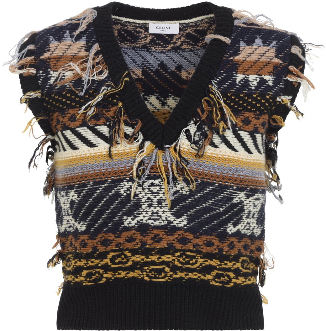 Celine Cashmere Top Divers