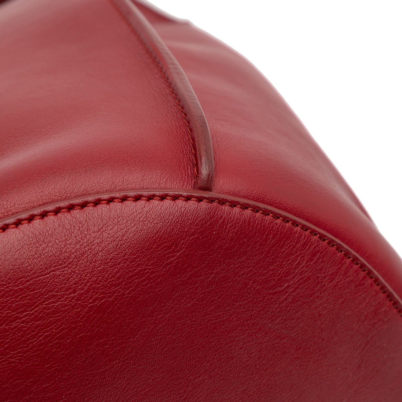 Celine Leather Big Bag Bucket Crossbody Rood