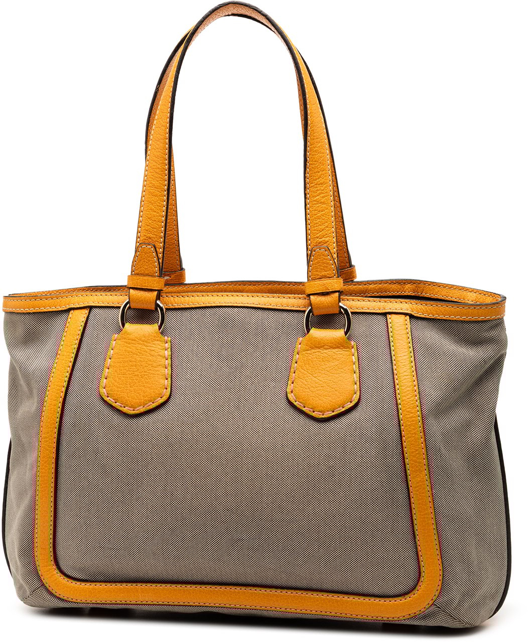 Celine Canvas Carriage Tote Bruin