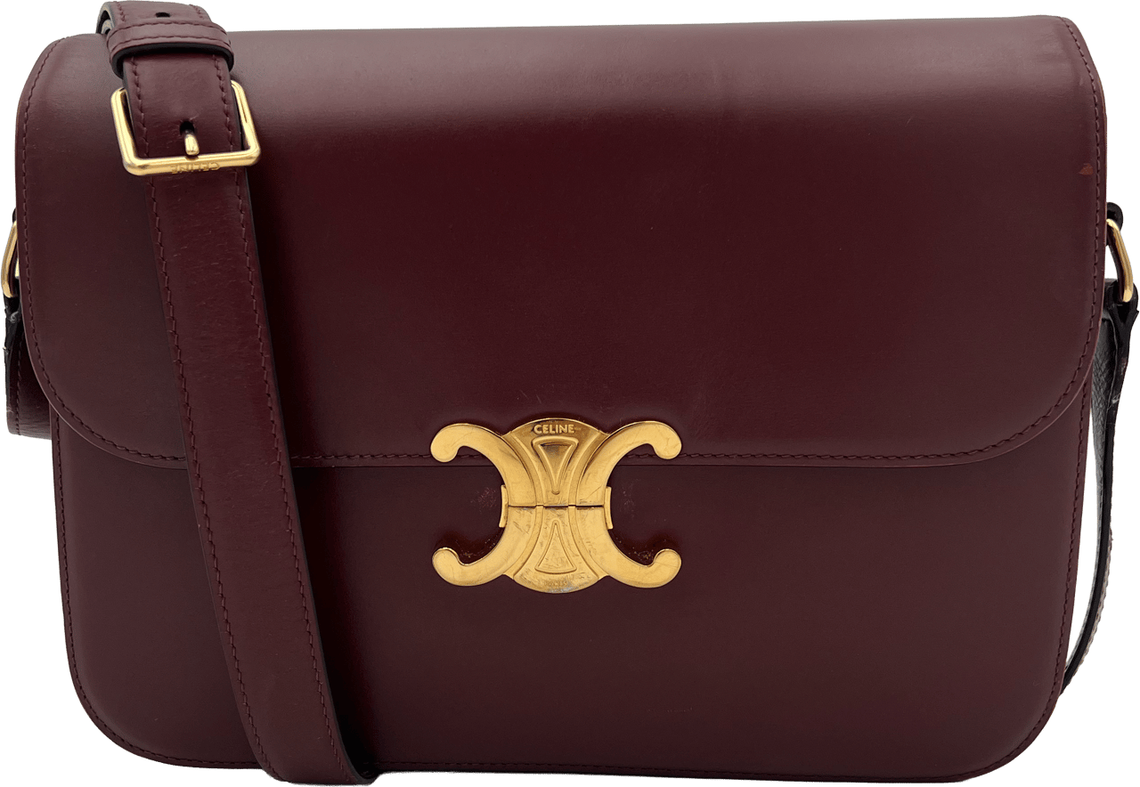 Celine Celine Large Triomphe - ACAI Rood