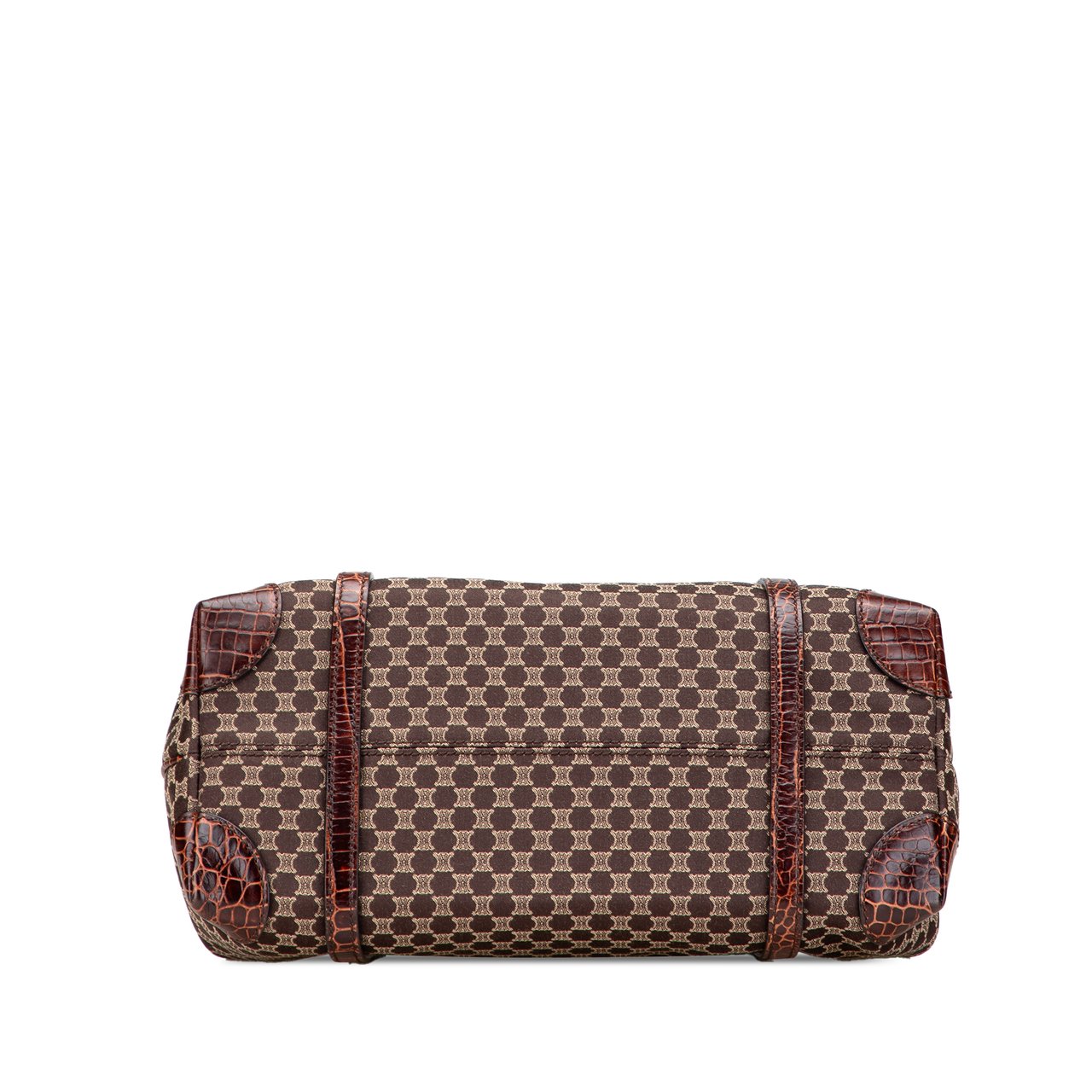 Celine Macadam Canvas Tote Bruin