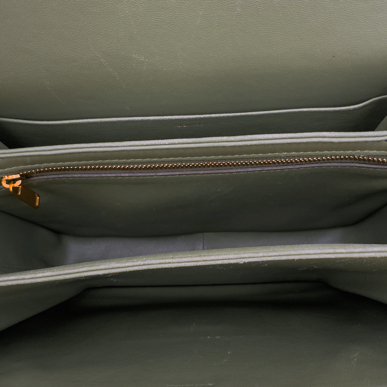 Celine Celine Medium Triomphe - Khaki Groen