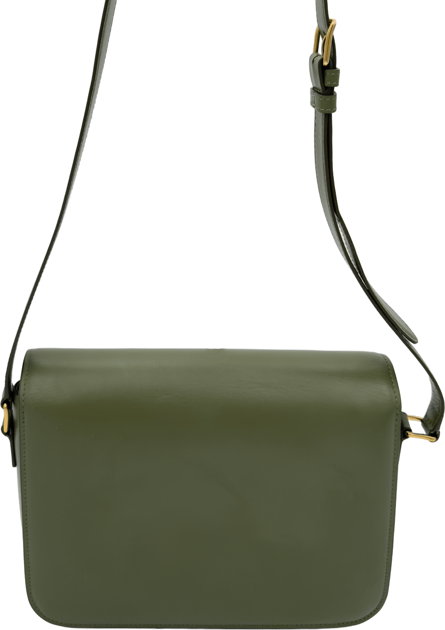 Celine Celine Medium Triomphe - Khaki Groen
