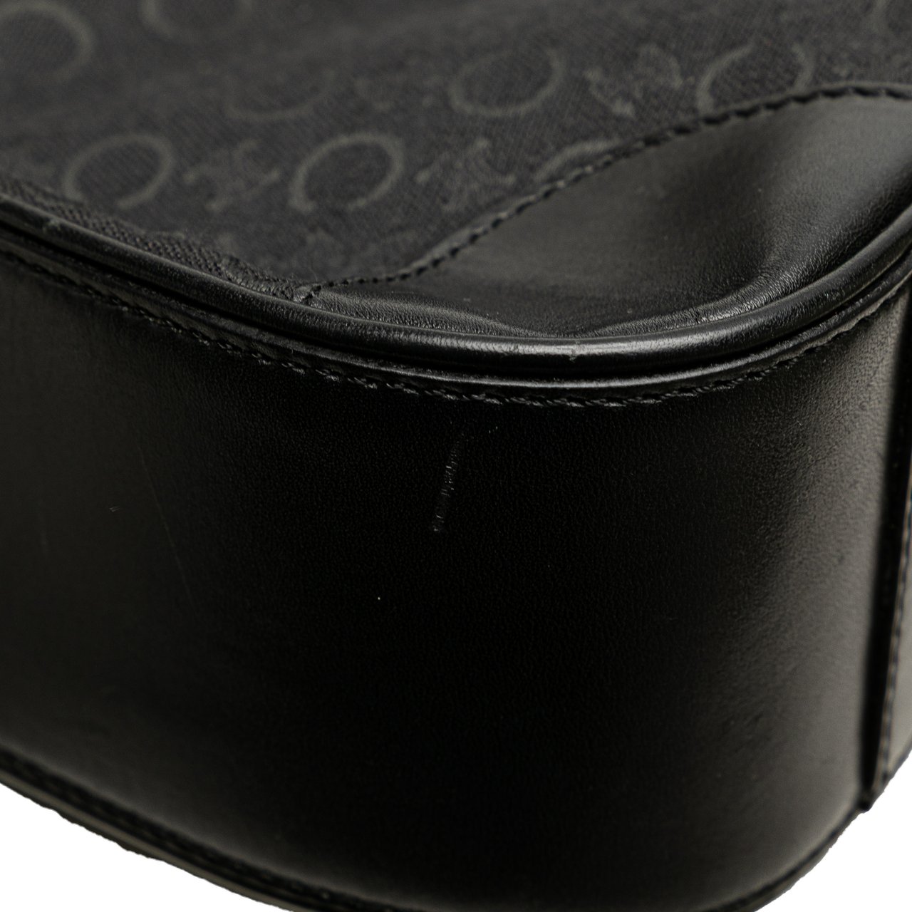 Celine C Macadam Canvas Tote Zwart