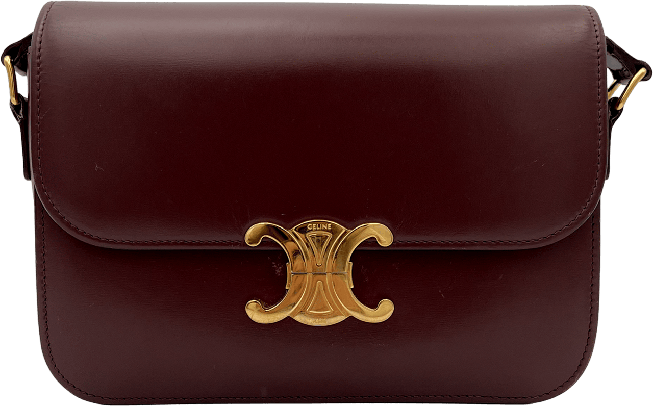 Celine Celine Medium Triomphe - Black Rood