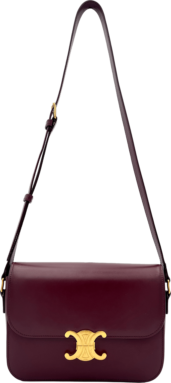 Celine Celine Medium Triomphe - Black Rood