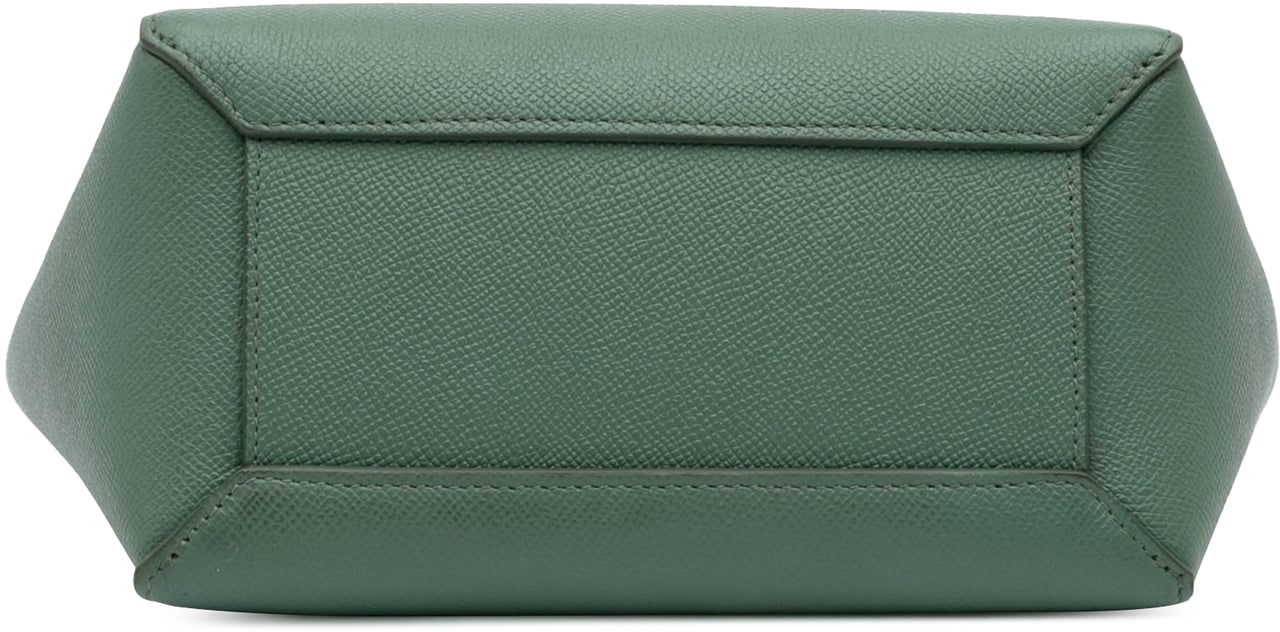 Celine Nano Grained Calfskin Belt Bag Groen