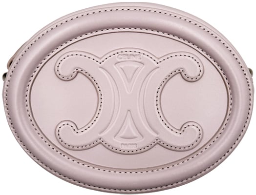 Celine Celine Small Triomphe - Lemon Green Groen