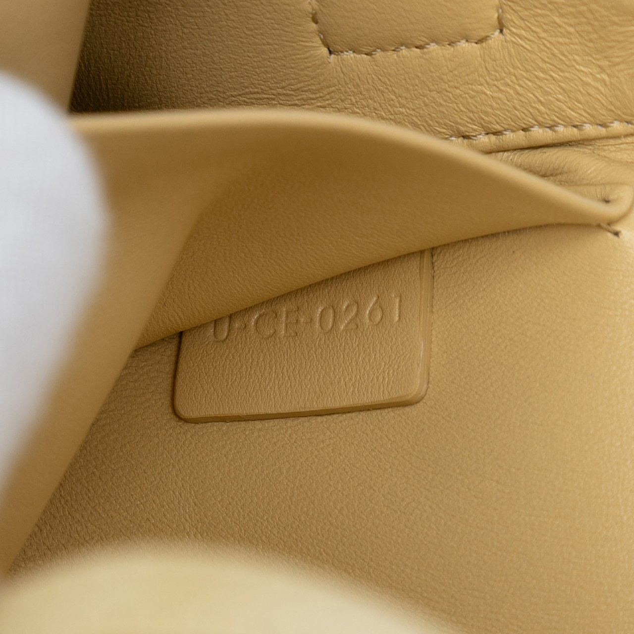 Celine Shiny Calfskin Claude Shoulder Bag Geel