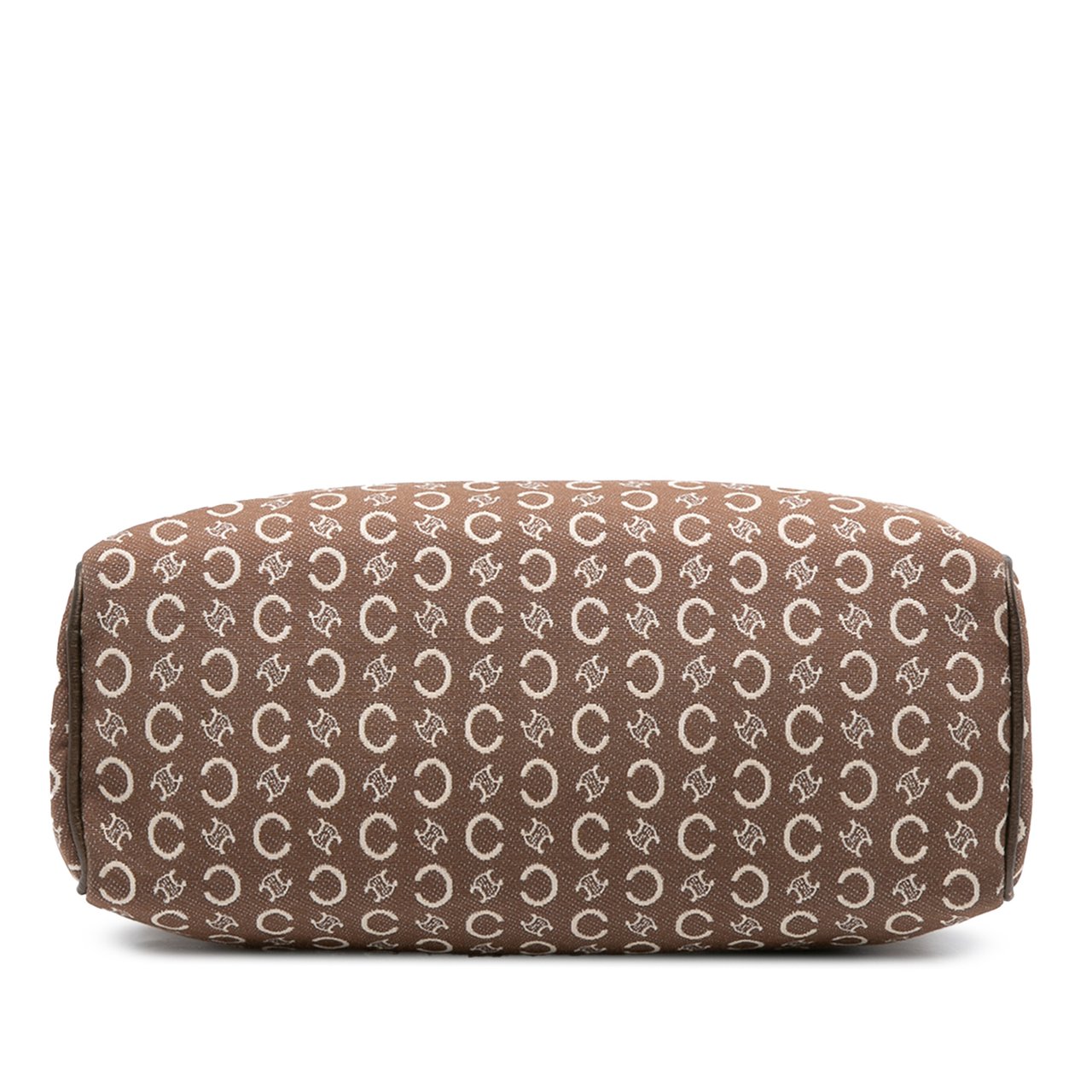 Celine C Macadam Canvas Tote Bruin