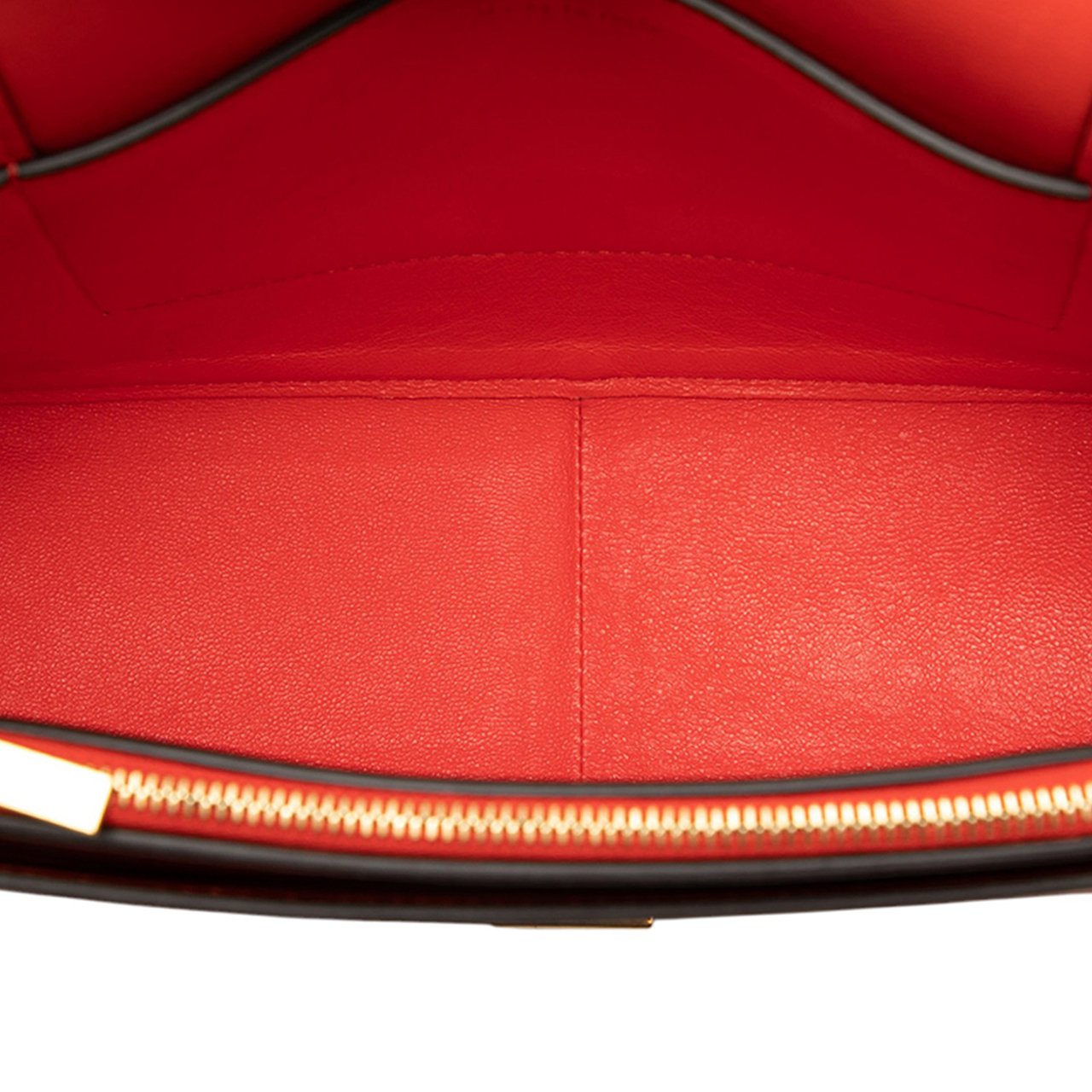 Celine Leather Frame Shoulder Bag Oranje