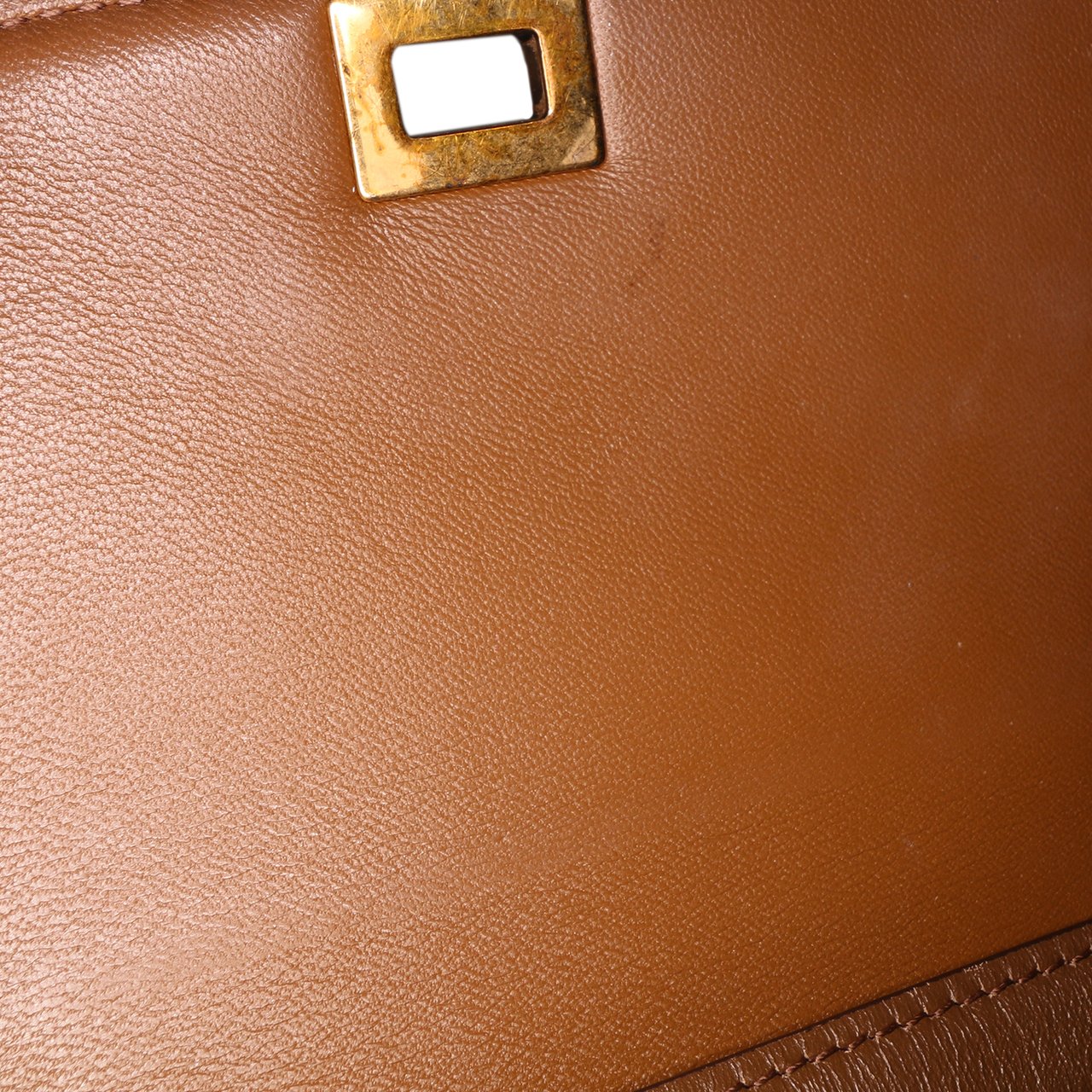 Celine Small Calfskin Classic Box Bruin