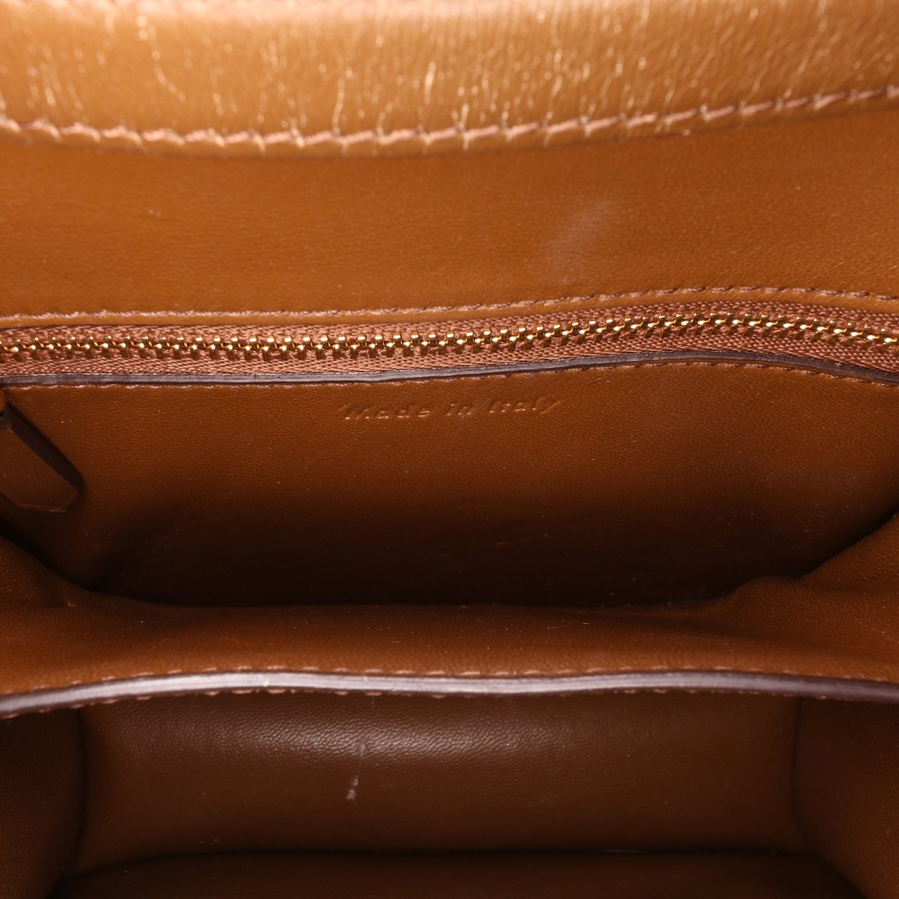 Celine Small Calfskin Classic Box Bruin