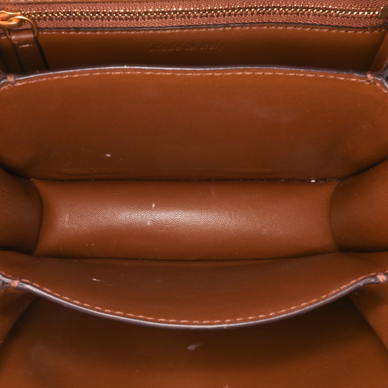 Celine Small Calfskin Classic Box Bruin