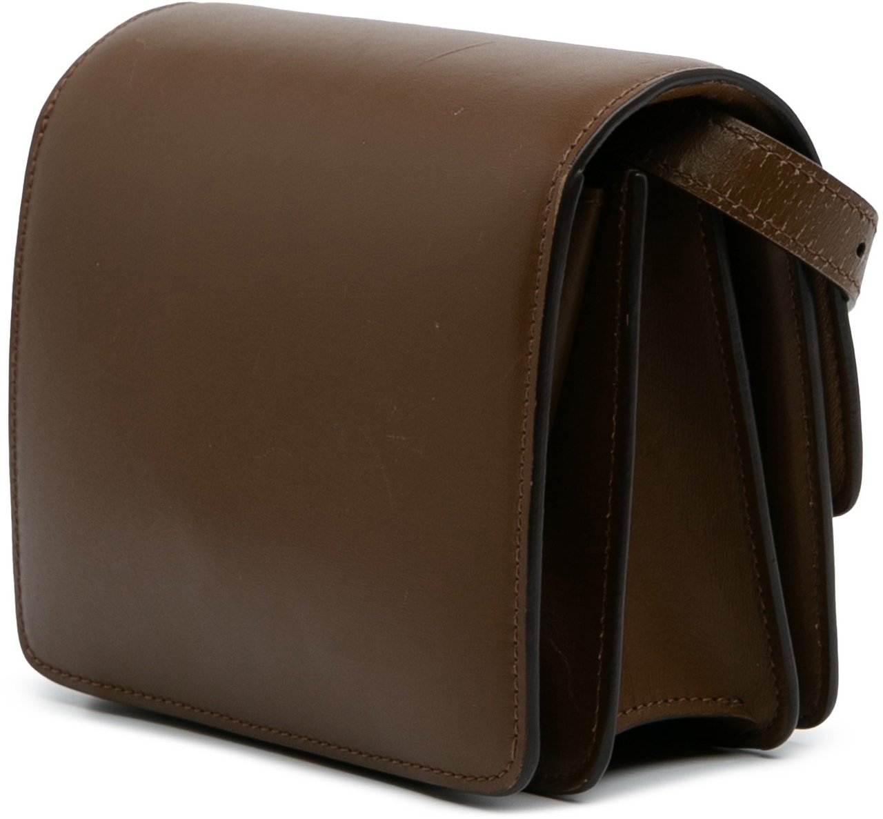 Celine Small Calfskin Classic Box Bruin