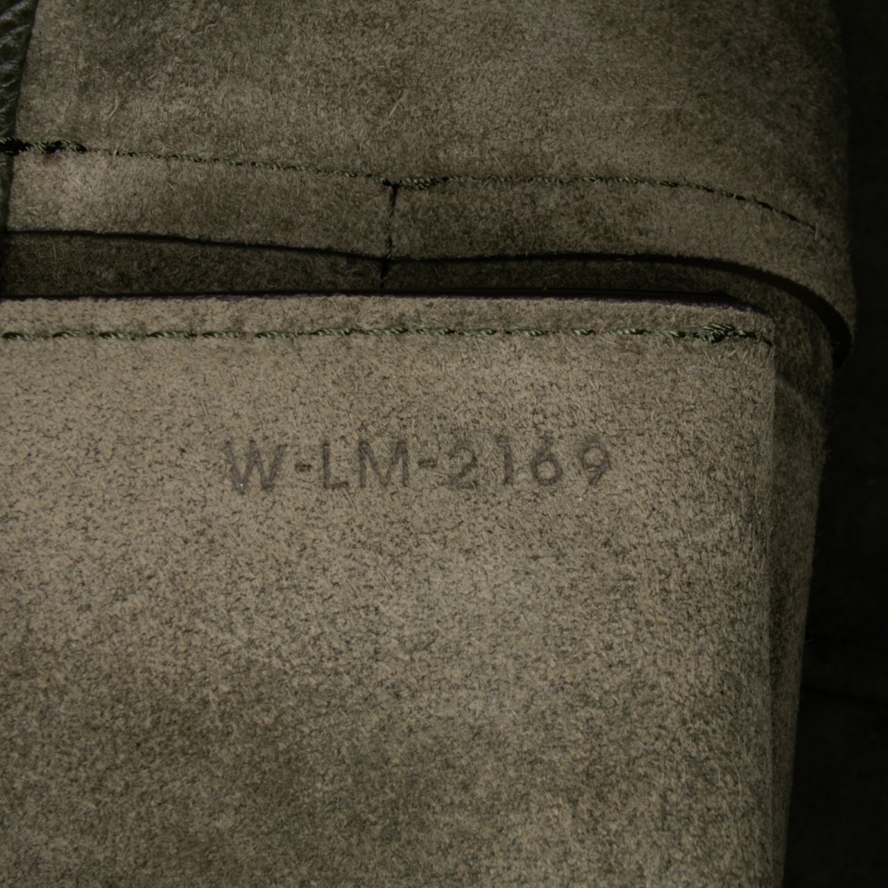 Celine Micro Grained Calfskin Belt Bag Groen