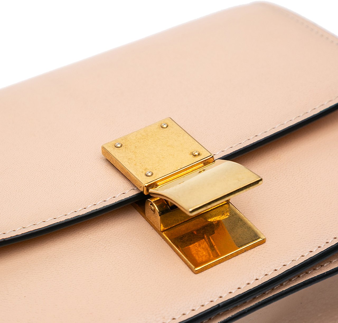 Celine Small Liege Calfskin Classic Box Roze