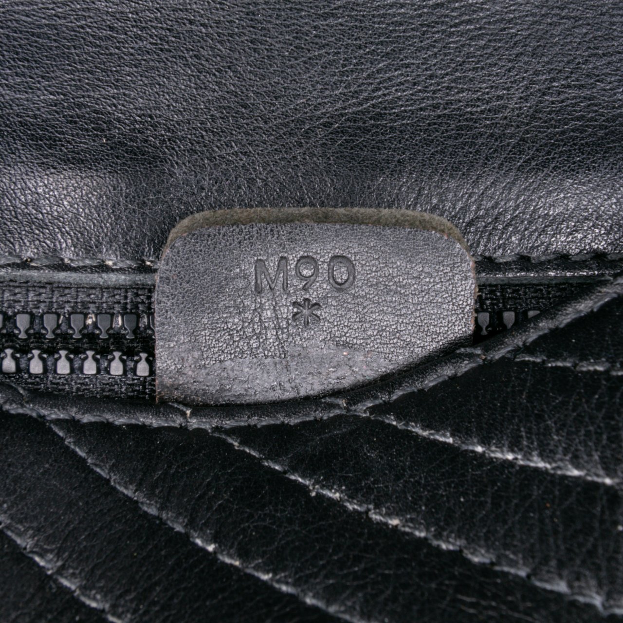 Celine Leather Satchel Zwart