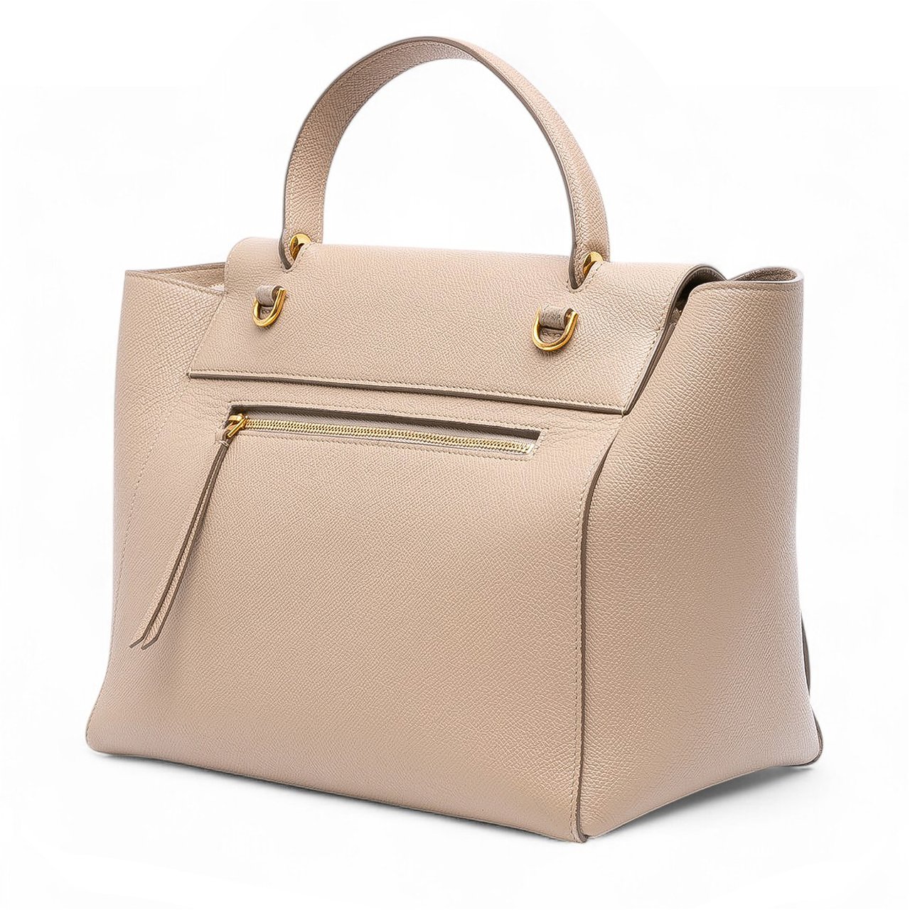 Celine Mini Grained Calfskin Belt Bag Bruin