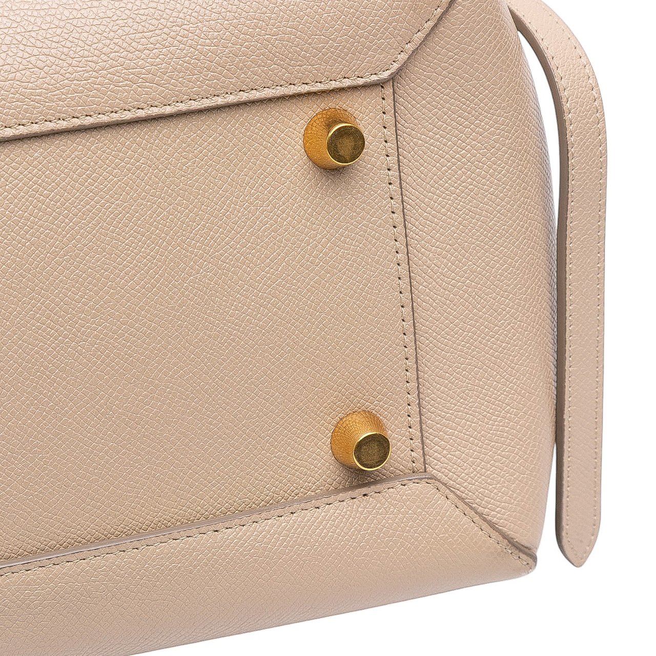 Celine Mini Grained Calfskin Belt Bag Bruin