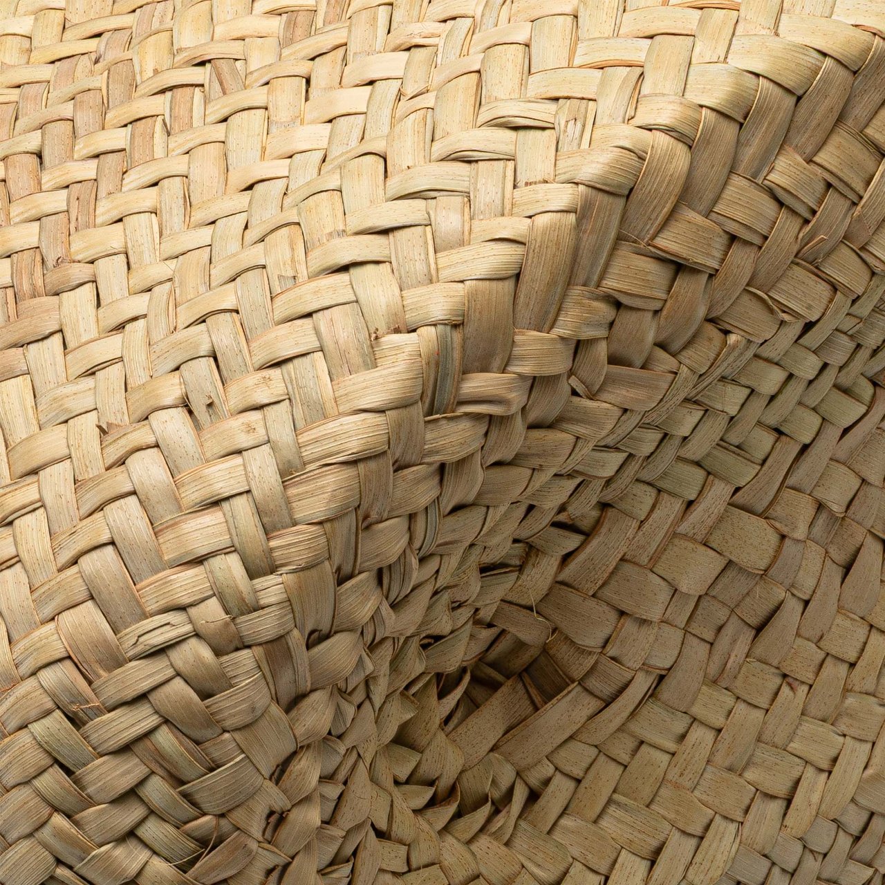 Celine Raffia Classic Panier Tote Bruin