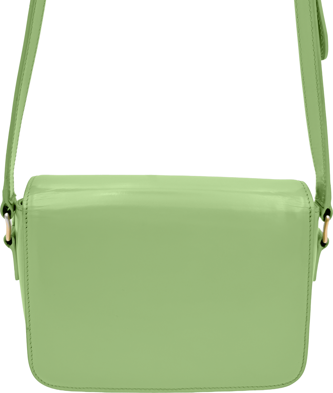 Celine Celine Small Triomphe - Lemon Green Groen
