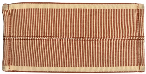 Celine Cabas Thais Stripes Logo Small - Sienna Divers