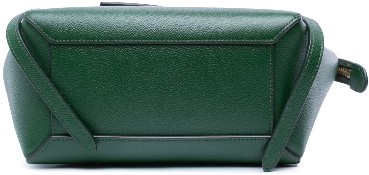 Celine Nano Grained Calfskin Belt Bag Groen