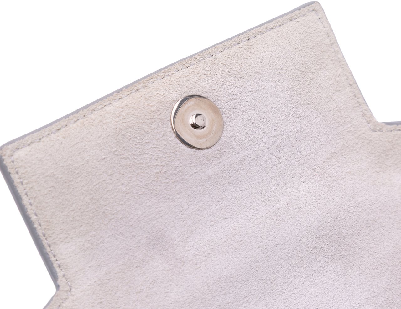 Celine Nano Laminated Calfskin Belt Bag Zilver