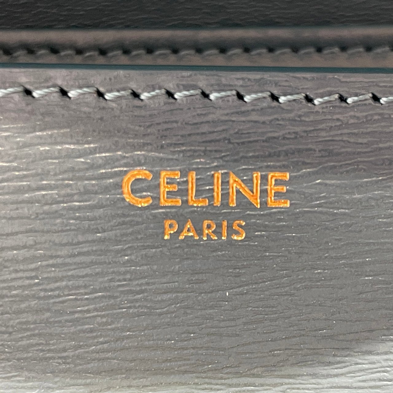 Celine Teen Liege Calfskin Classic Box Blauw