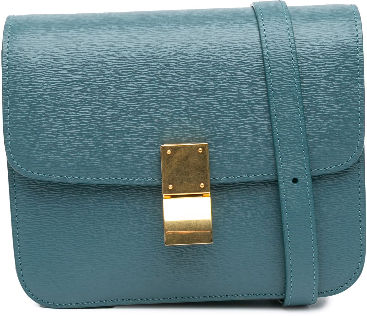 Celine Teen Liege Calfskin Classic Box Blauw