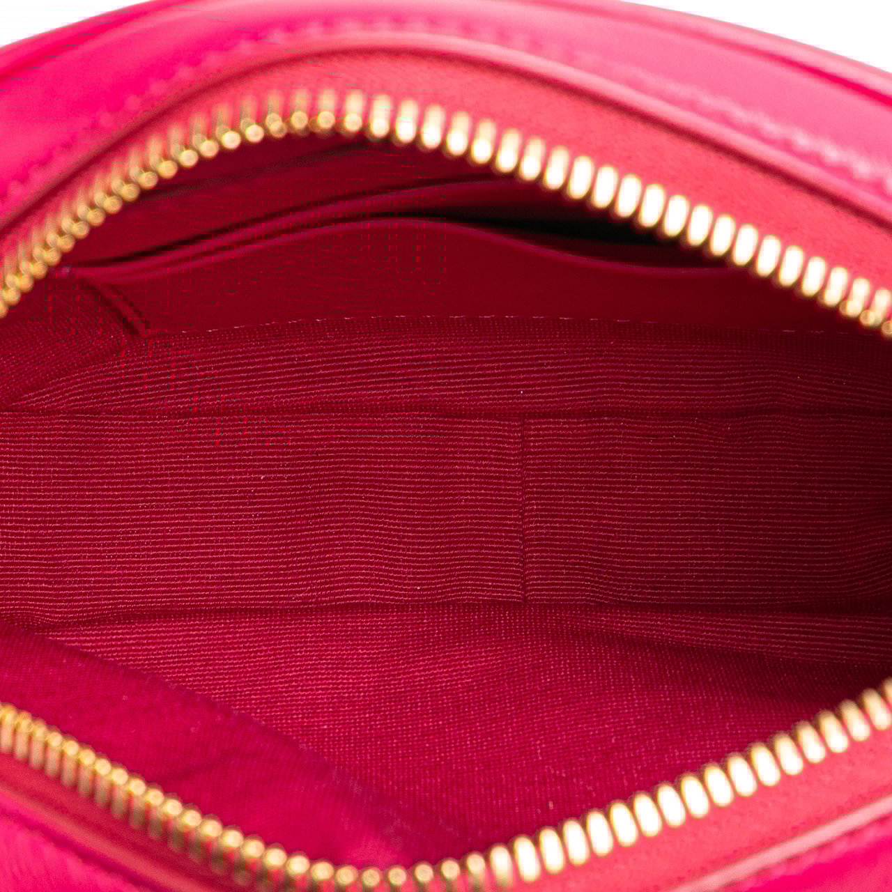 Celine Quilted Calfskin C Charm Crossbody Roze