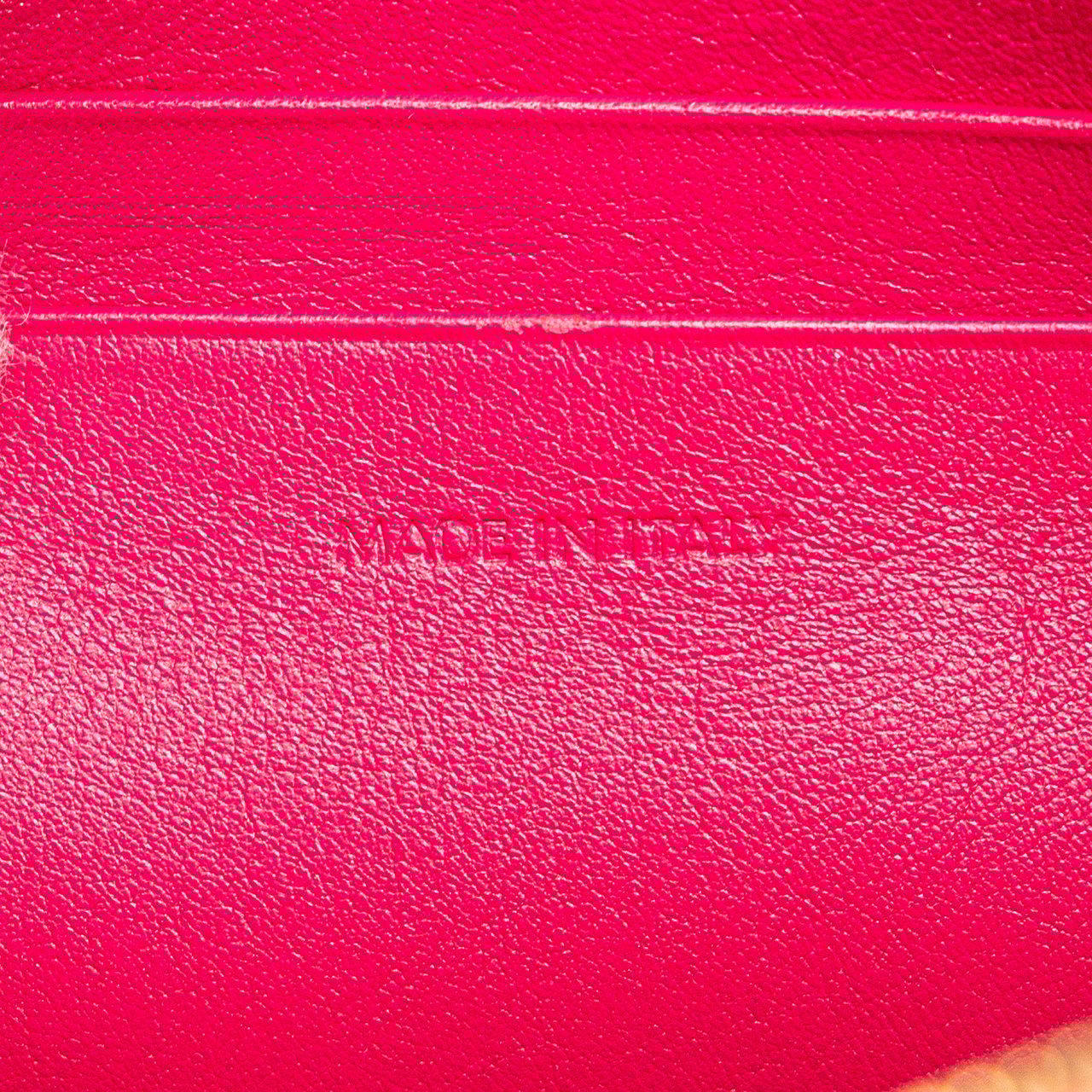 Celine Quilted Calfskin C Charm Crossbody Roze