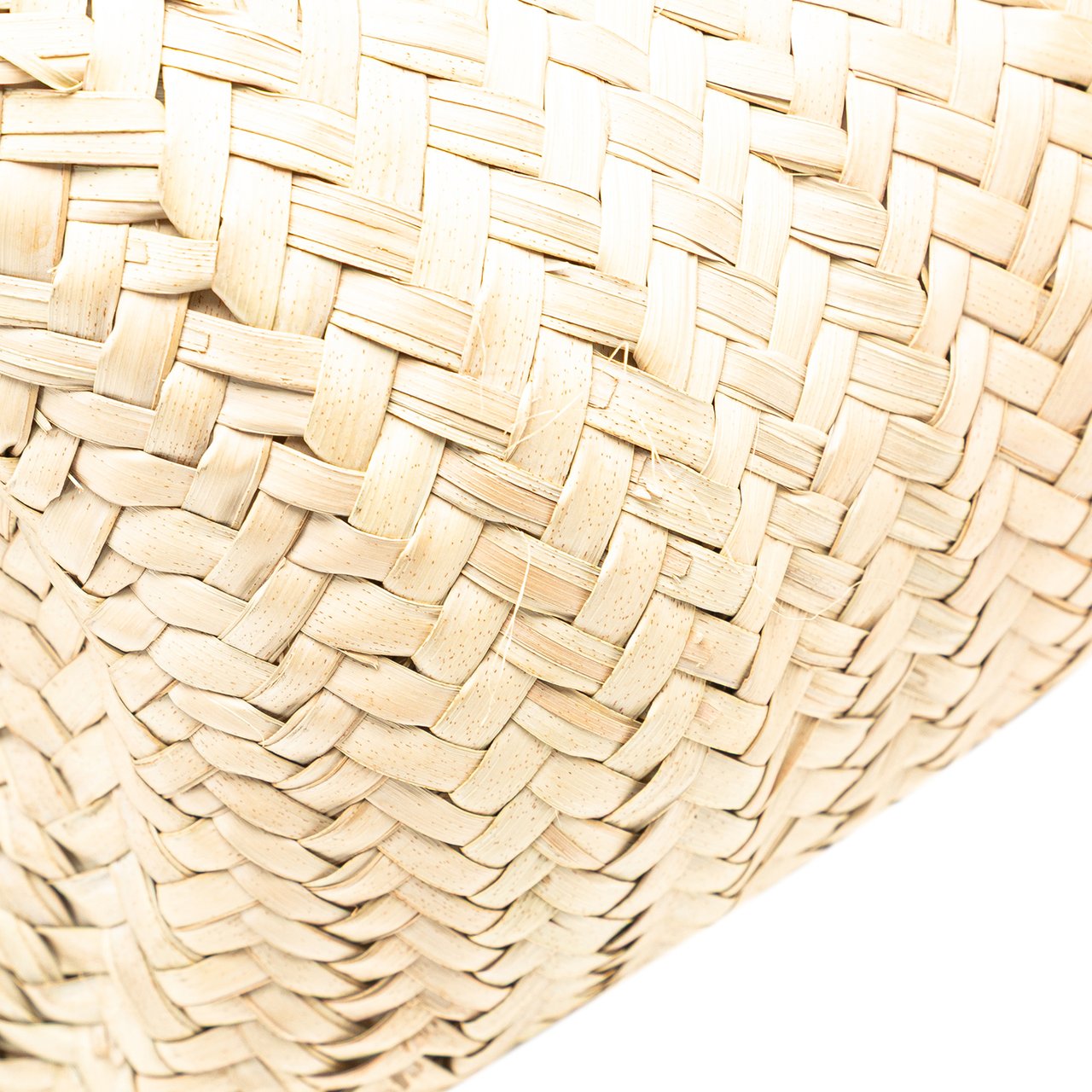 Celine Andre Butzer Large Raffia Classic Wanderer Embroidered Shopping Tote Bruin