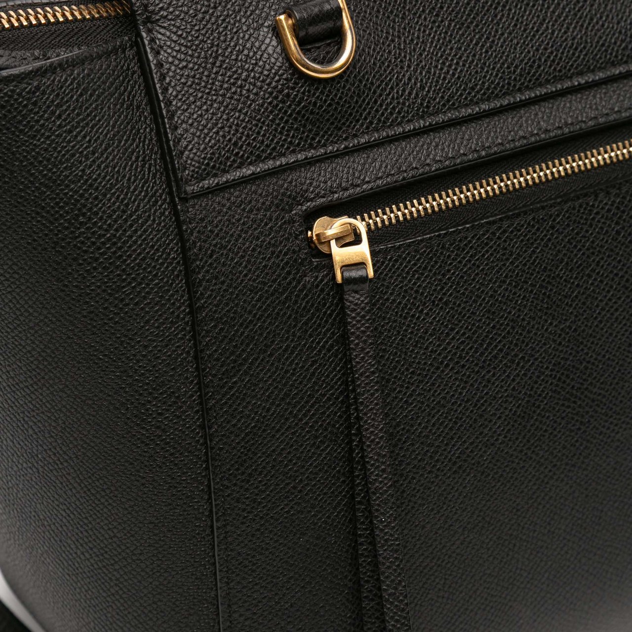 Celine Micro Grained Calfskin Belt Bag Zwart