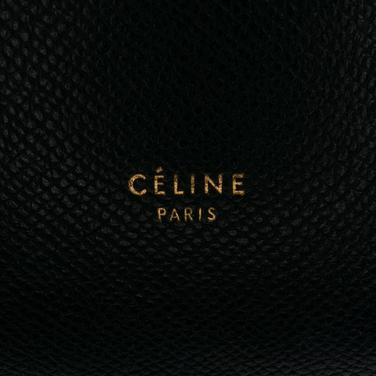Celine Mini Grained Calfskin Belt Bag Blauw