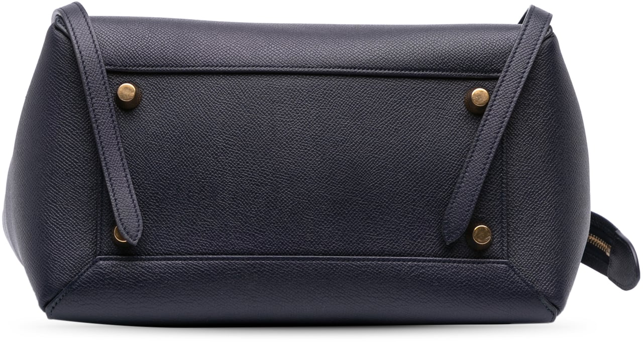 Celine Mini Grained Calfskin Belt Bag Blauw