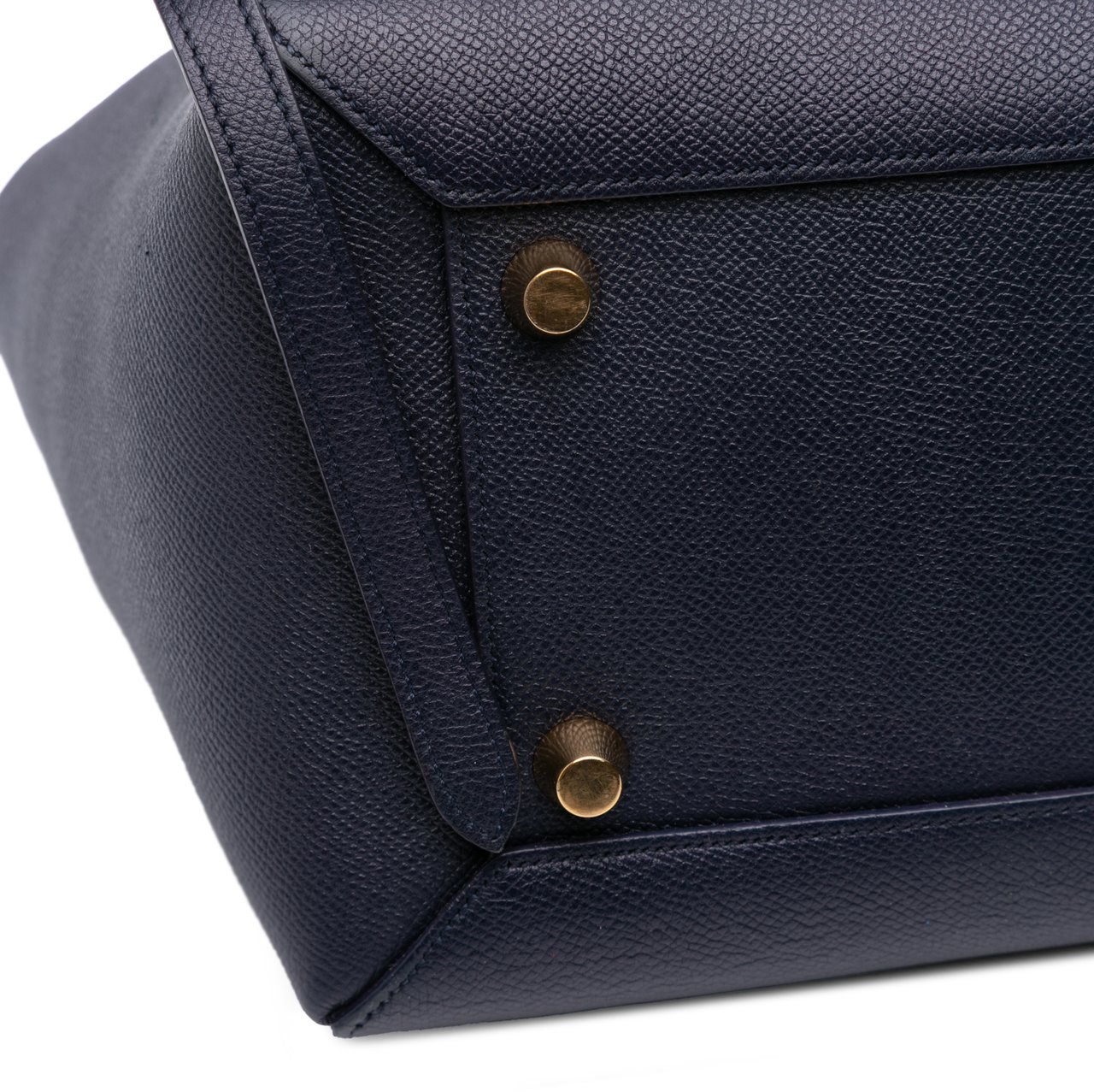 Celine Mini Grained Calfskin Belt Bag Blauw