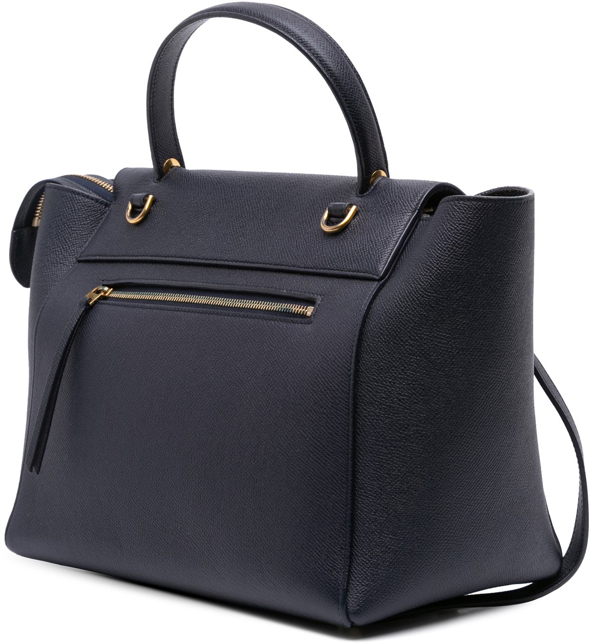 Celine Mini Grained Calfskin Belt Bag Blauw