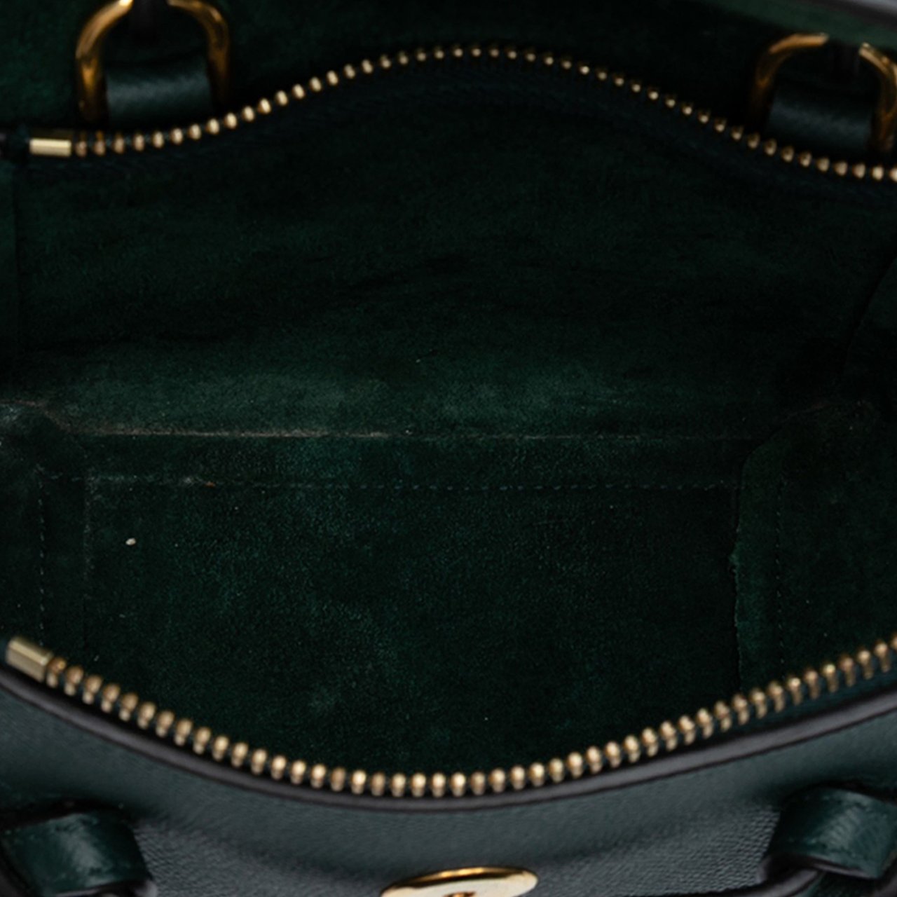 Celine Pico Grained Calfskin Belt Bag Groen