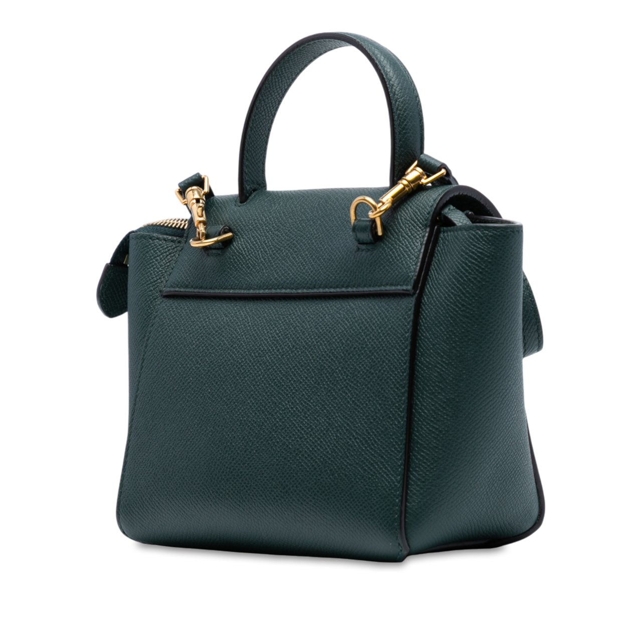Celine Pico Grained Calfskin Belt Bag Groen