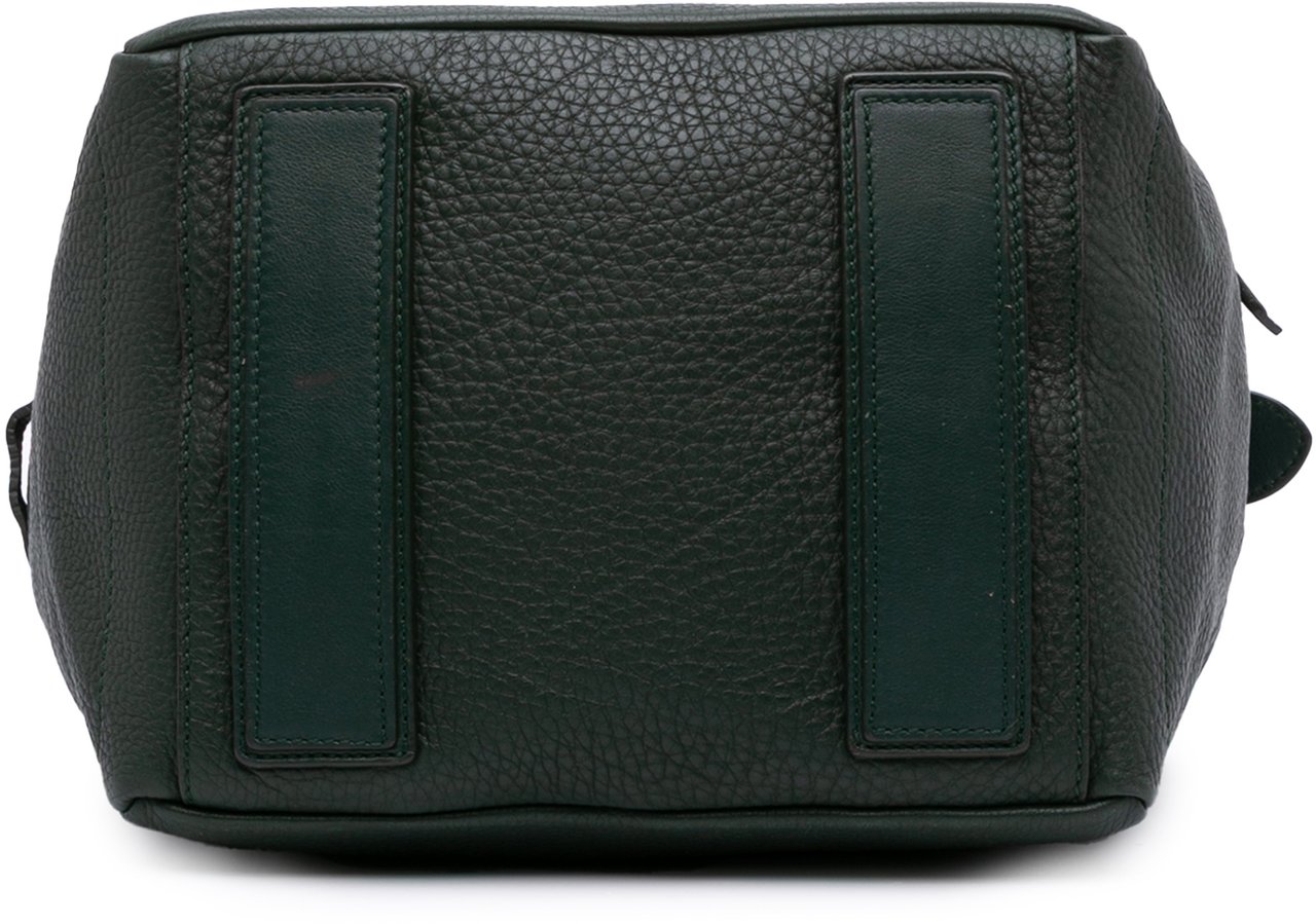 Celine Leather Satchel Groen
